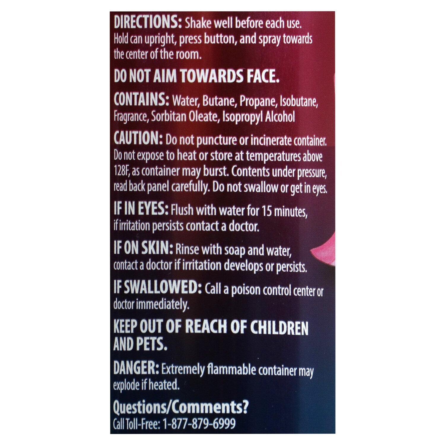 Wizard Hawaiian Retreat Air Freshener, 10-oz. Cans (Pack of 12)