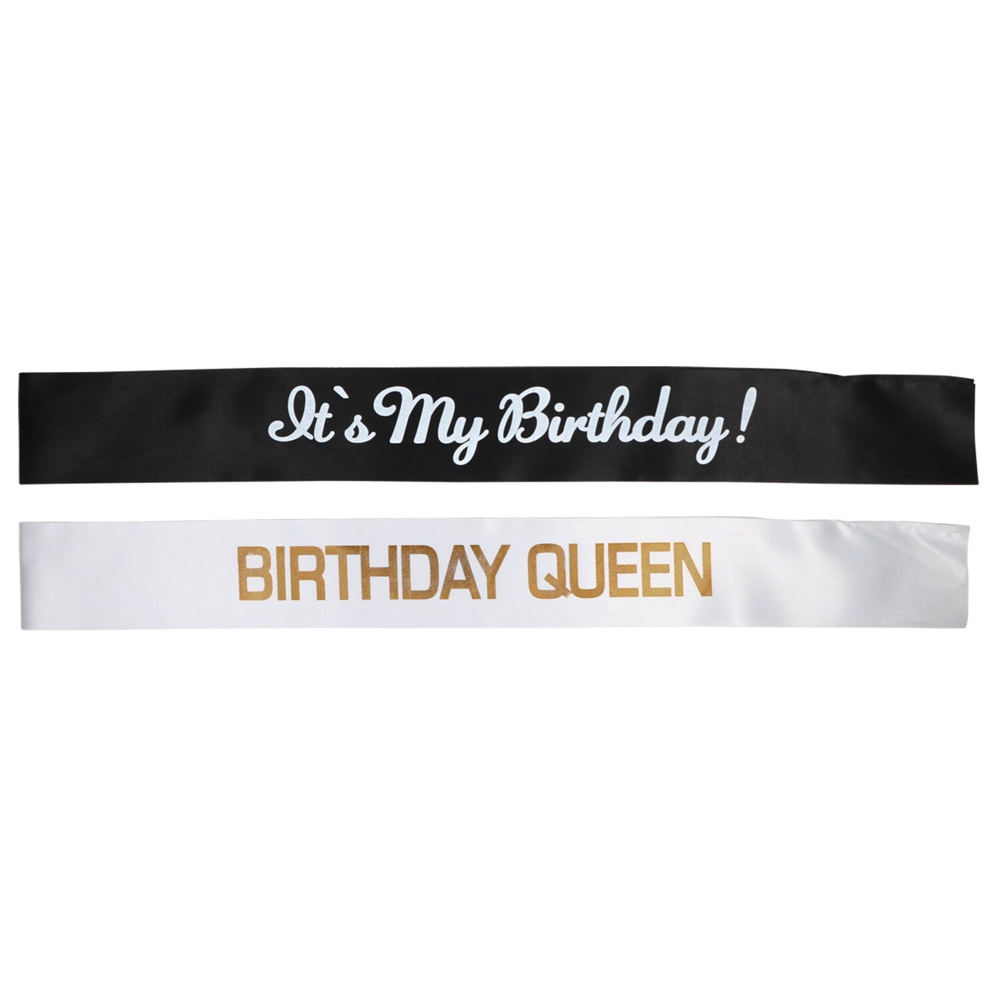 Birthday Sashes, 33x3.75 in. (Pack of 24)