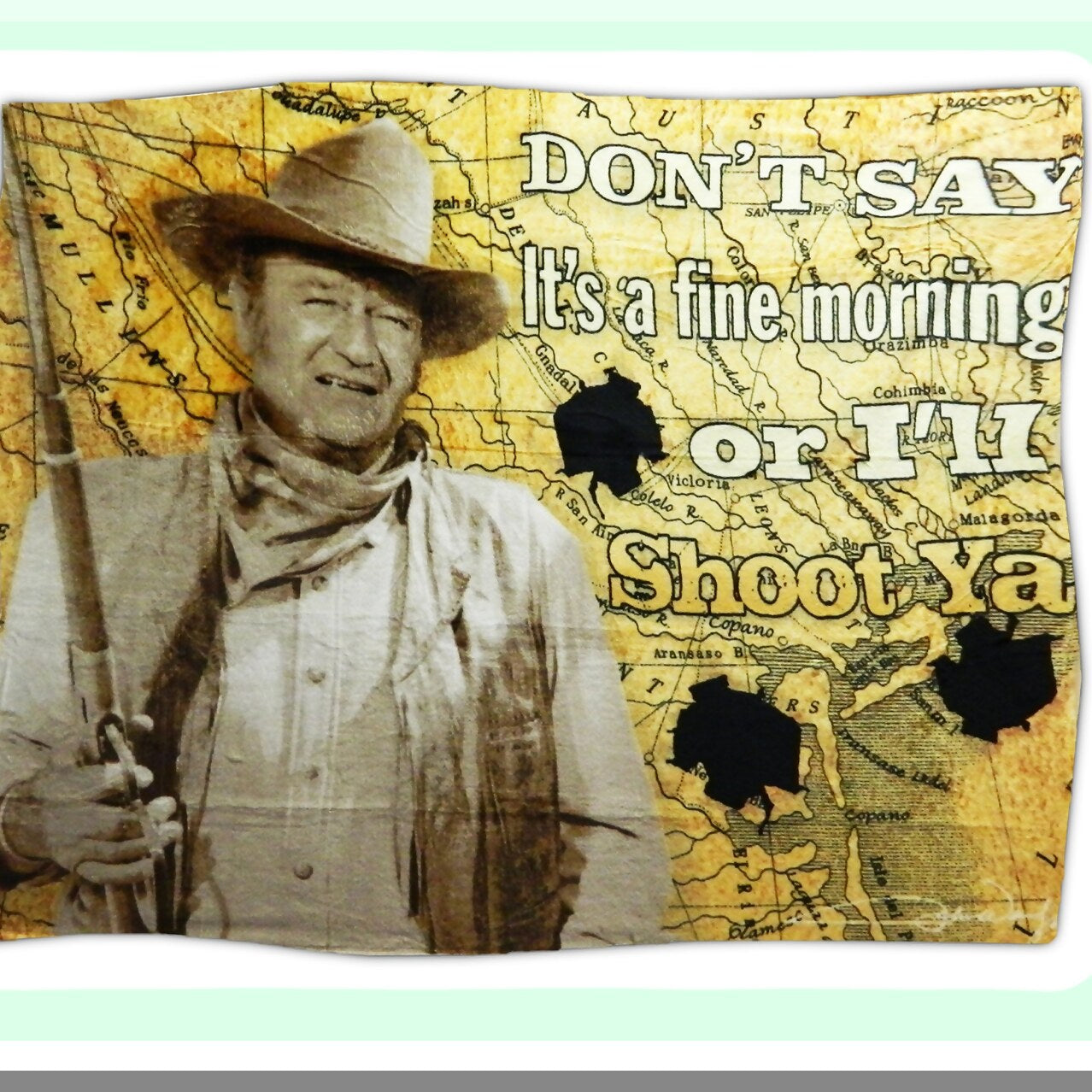 Western Frontier Cozy 50x60 Throw Blanket