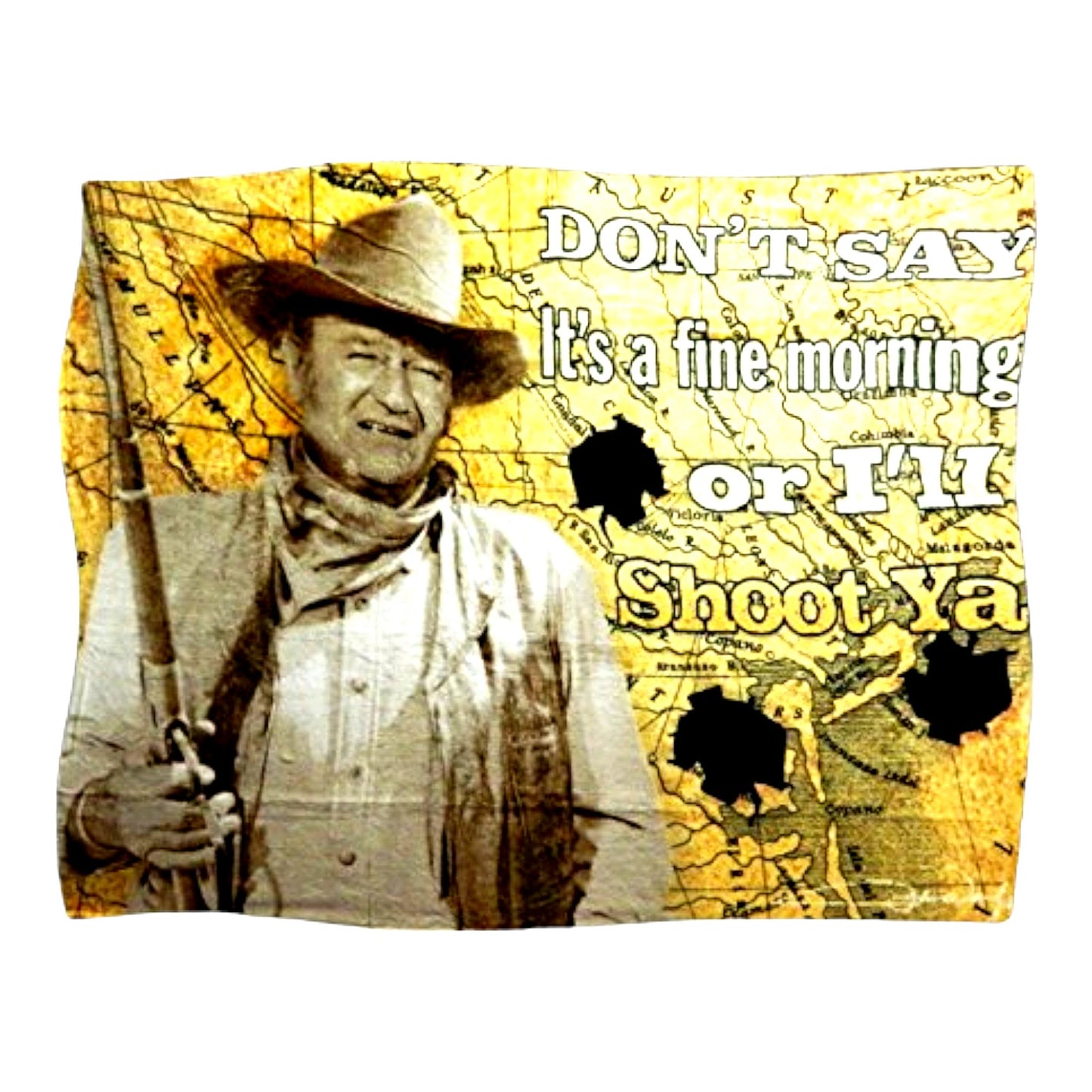 Western Frontier Cozy 50x60 Throw Blanket