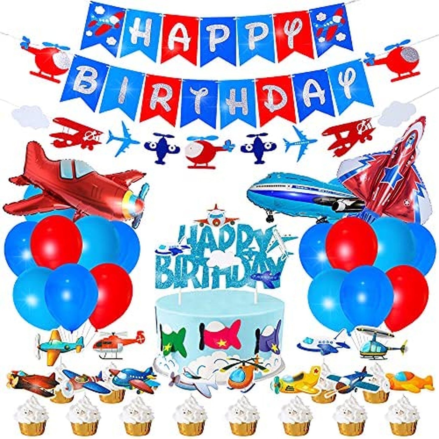 Airplane Party Decorations and Supplies for Kids
