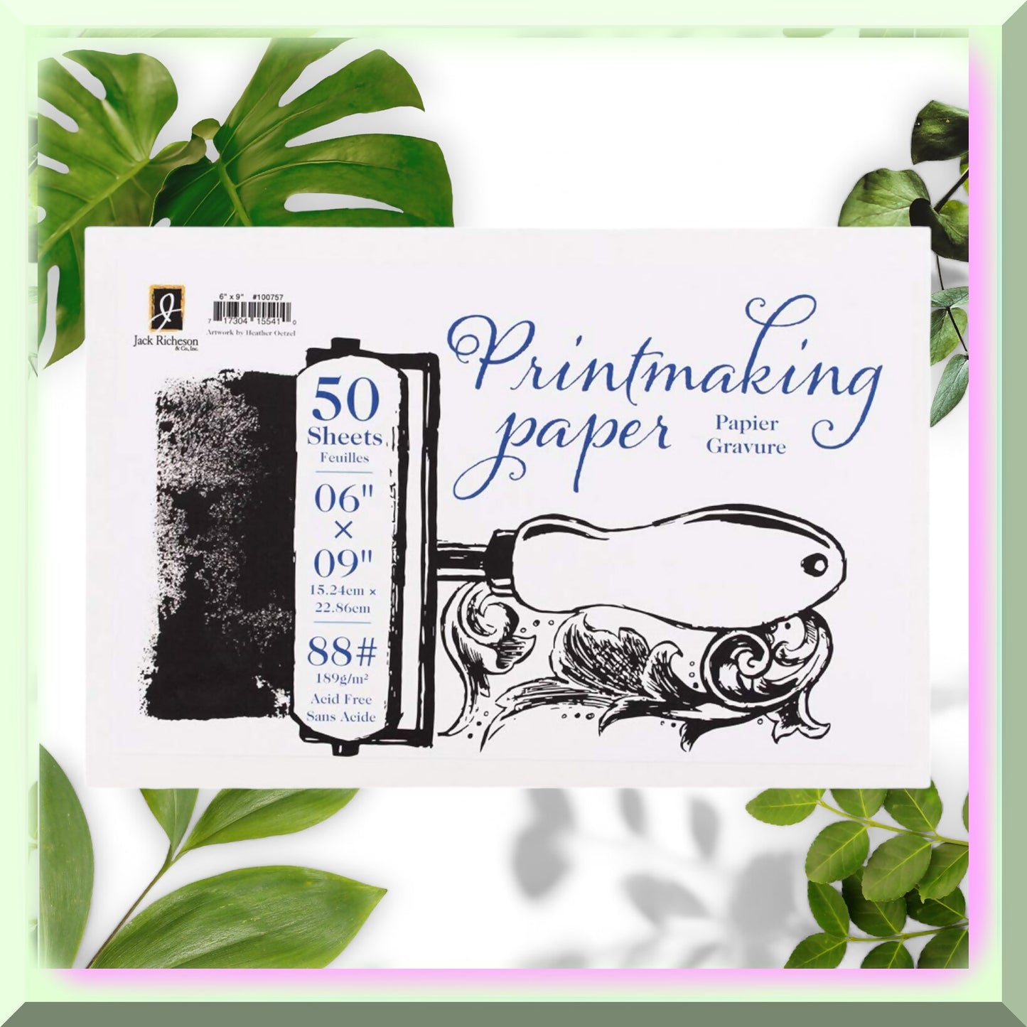 88# Printmaking Paper 6x9 Inches 50 Sheets