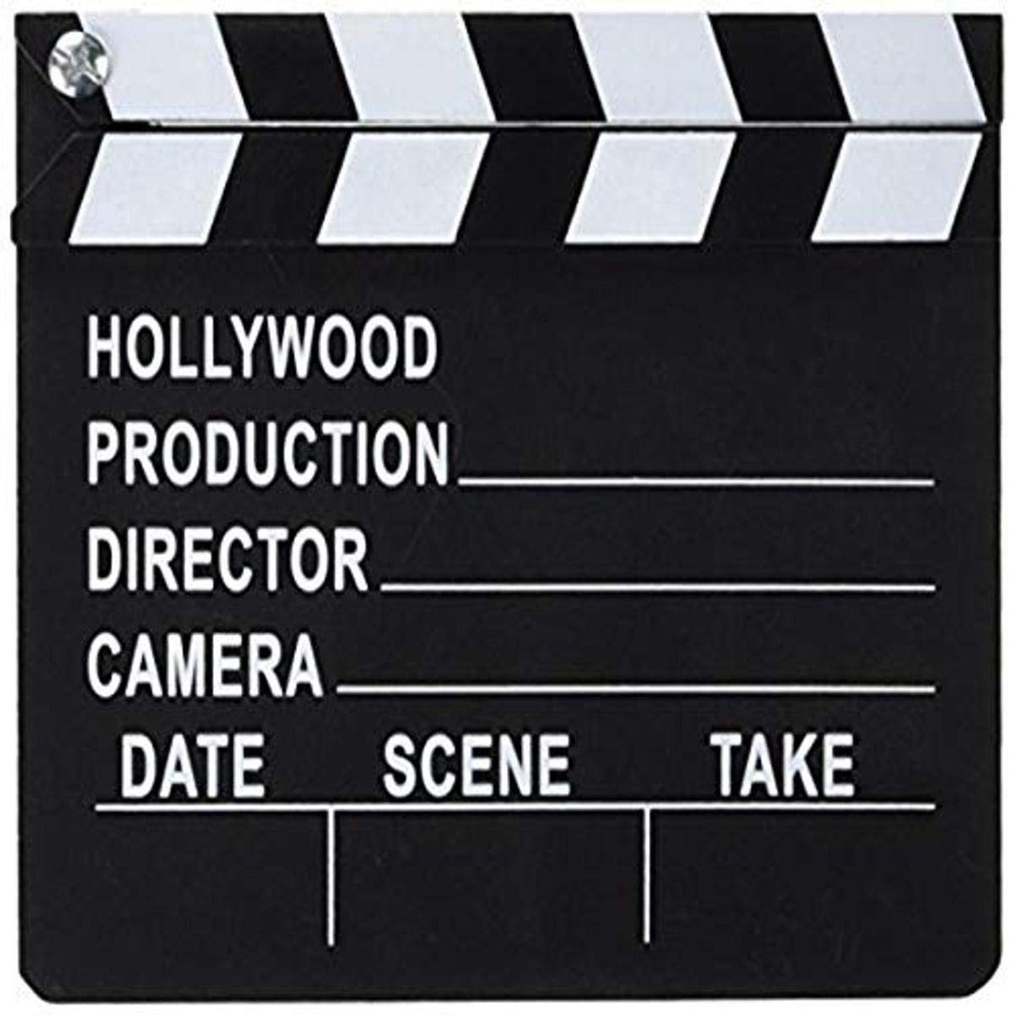 7x8 Inch Hollywood Movie Clapboard for Parties