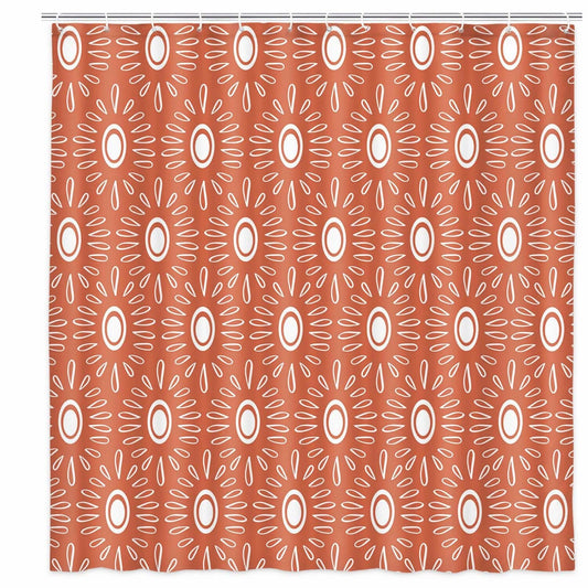 Boho Chic Shower Curtain 69x70 Inch