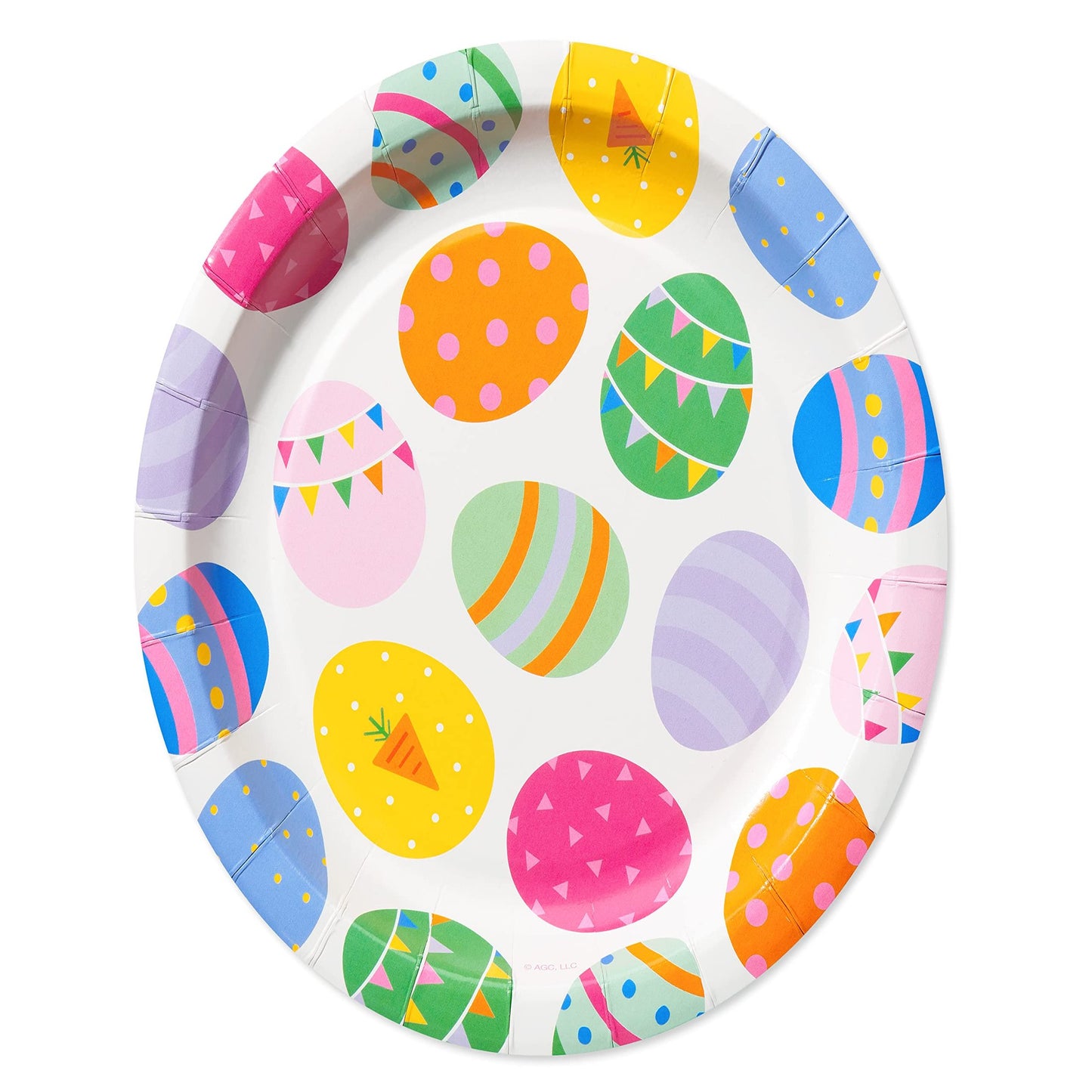 Festive Fun Dessert Plates - Pack of 36 - Disposable Party Supplies for Birthdays, Celebrations, and Events - Colorful Paper Plates for Desserts