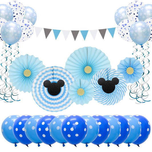 Blue Mickey Mouse Party Supplies for Kids' Birthday