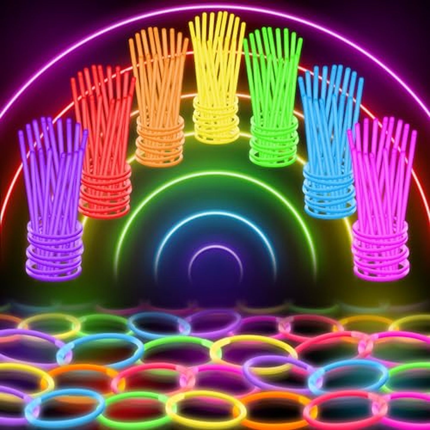 Ultra Bright Glowsticks Bulk for Parties