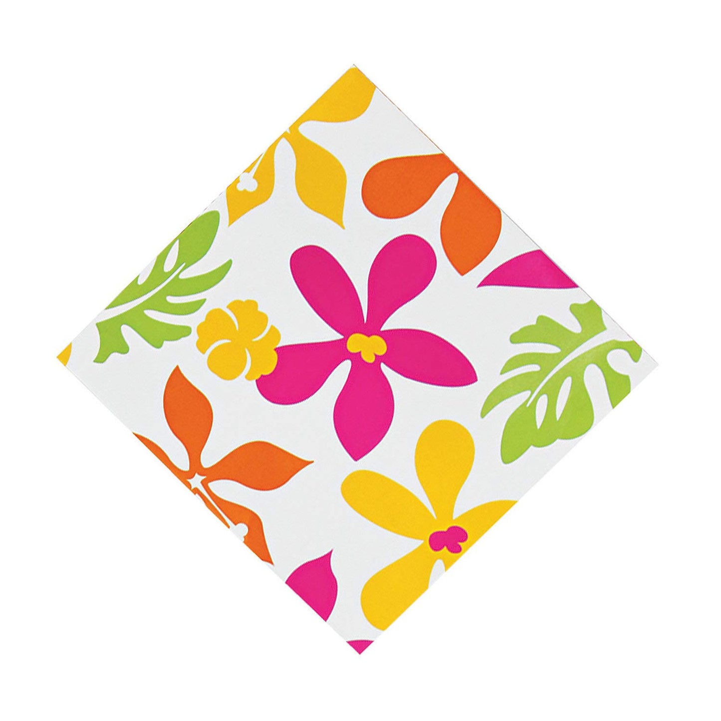 Tropical Luau Napkins 50 Pack for Party Supplies