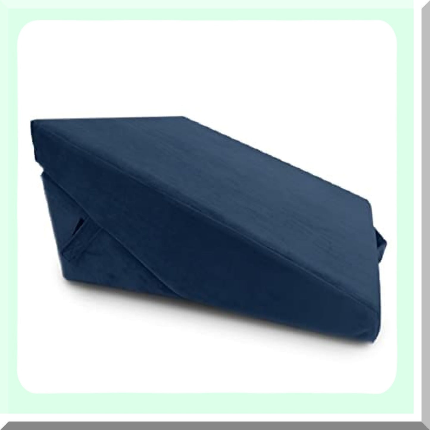 Trickonometry Memory Foam Body Positioner Pillow - 7-in-1 Adjustable Cushion for Sleeping, Reading, Acid Reflux, Heartburn Relief - Triangle Pain Liberator