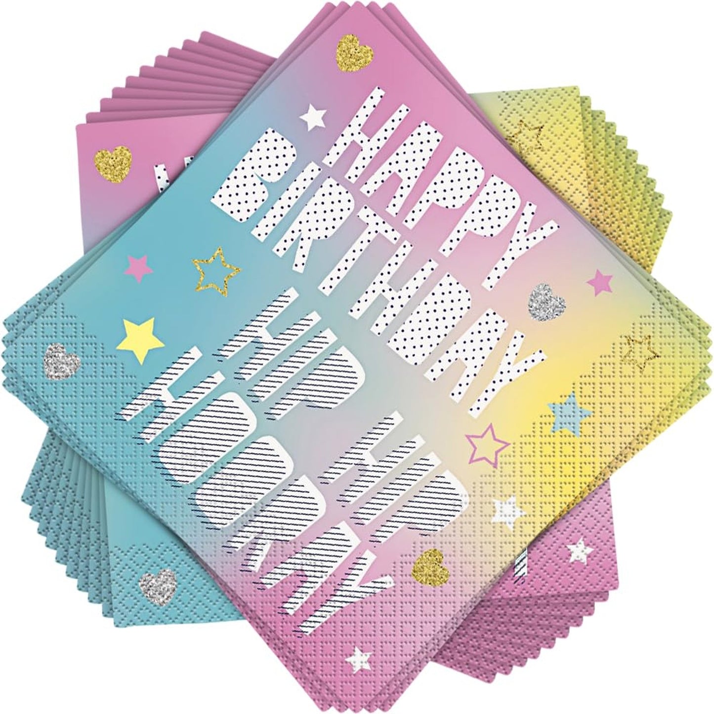 Vibrant Unicorn Luncheon Napkins for Parties