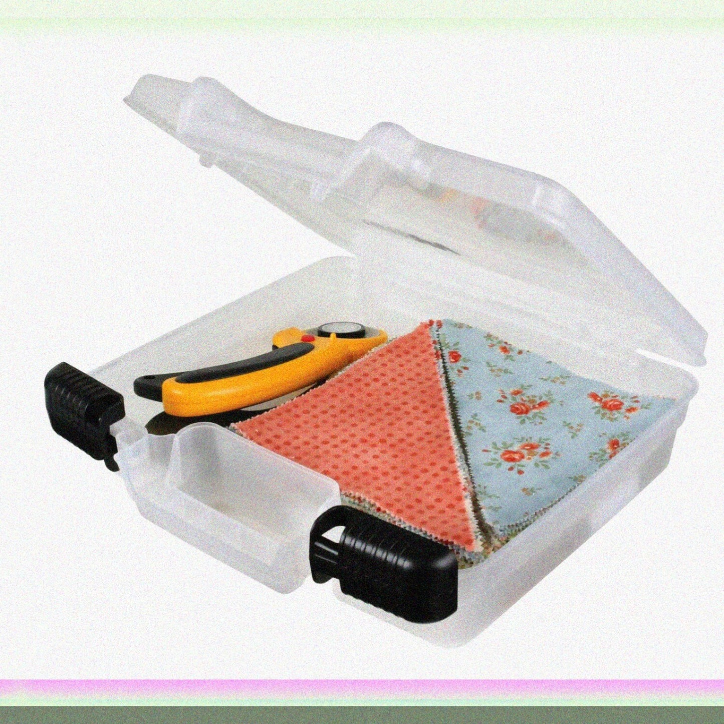 10 Inch Plastic Storage Case with Handle
