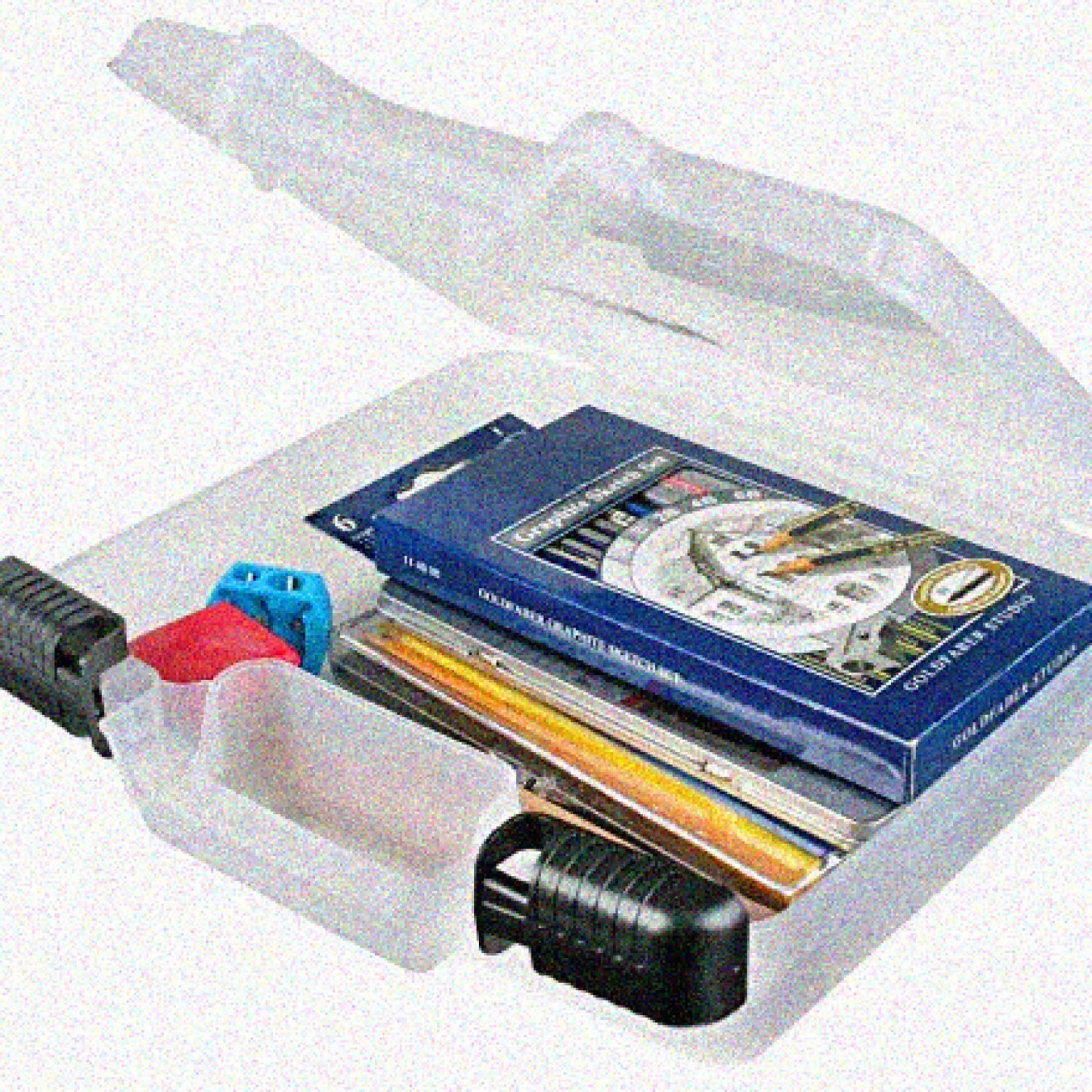 10 Inch Plastic Storage Case with Handle