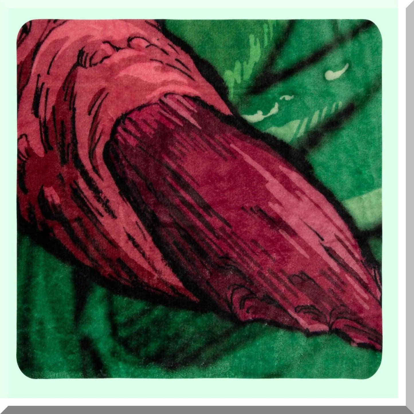 Sukuna's Curse Microplush Throw Blanket - 45x60 Inches