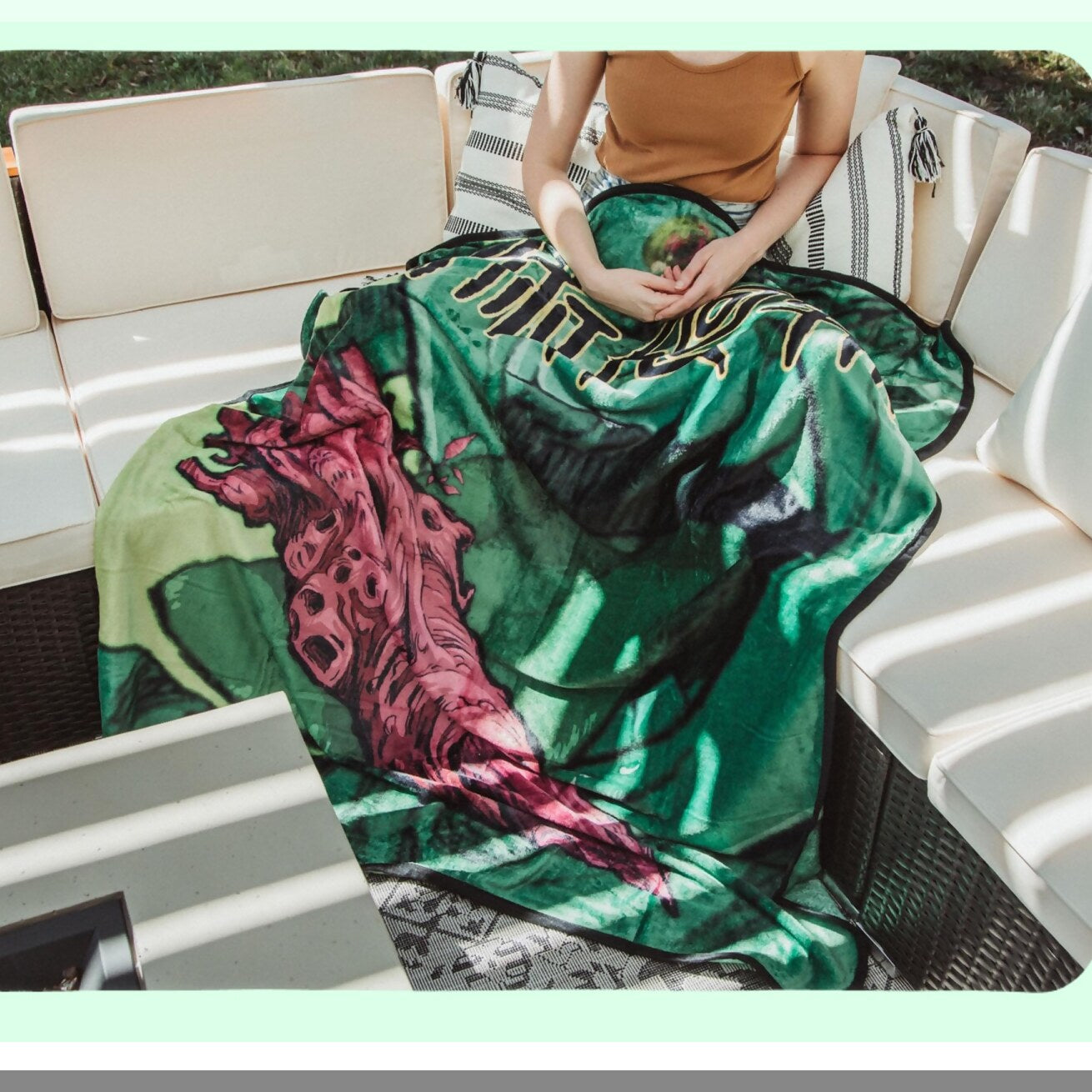 Sukuna's Curse Microplush Throw Blanket - 45x60 Inches