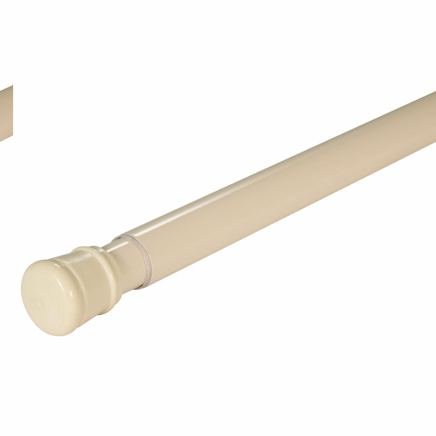 Adjustable Shower Rod 36-63 inches Bone Finish