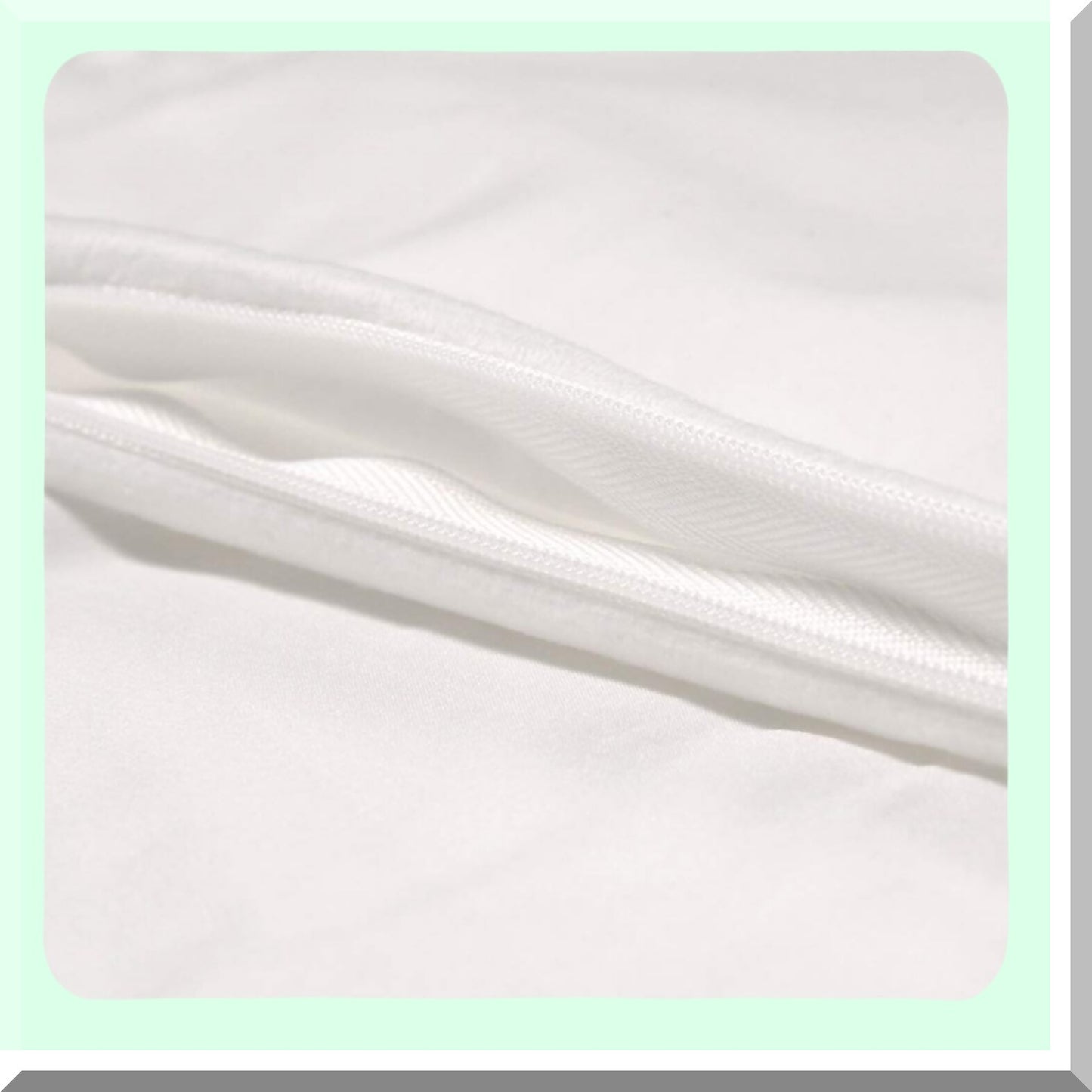 Winter Wonderland Snowflake Decorative Pillow Cover - Gray White Holiday Pattern Cushion Case - 20x20 Inch Square Throw Pillow - Baby, It's Cold Outside Design - Set of 1