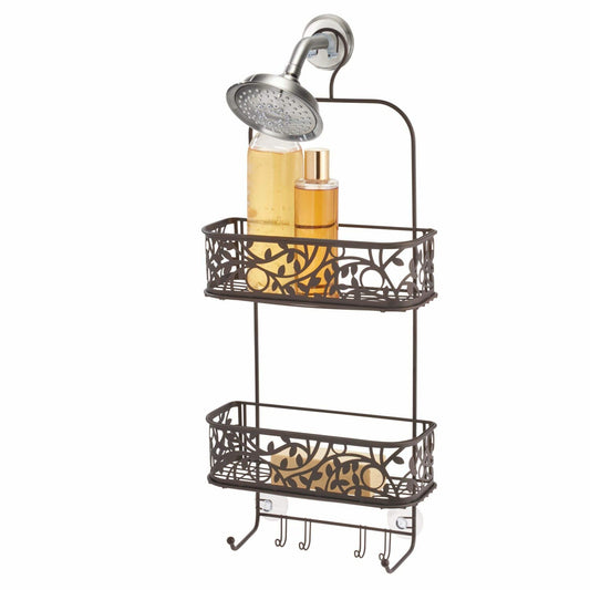 Vine Metal Wire Hanging Shower Caddy 10.5"x4.5"x25"