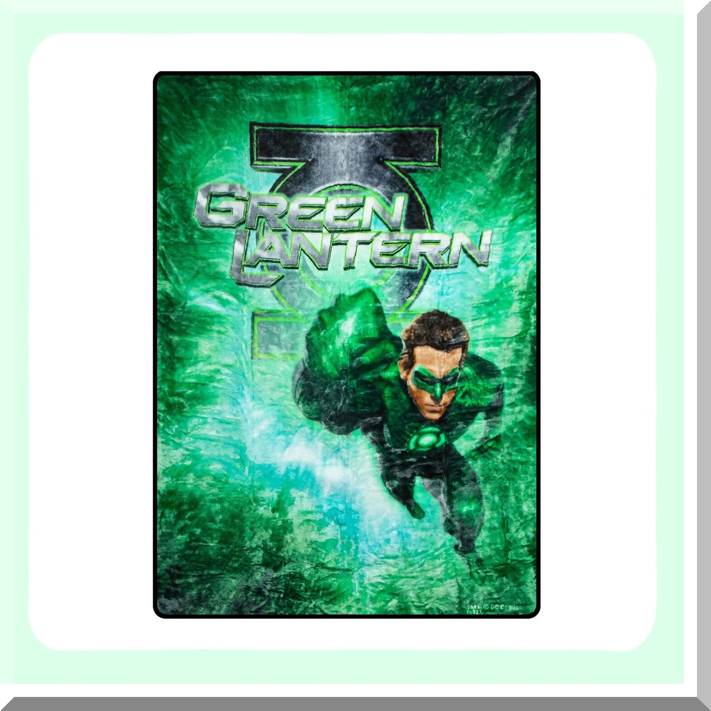 CozyGreen Lantern Twin Plush Throw - Perfect for Beds, Sofas, Couches, Picnics, and Camping - 60"x 80""