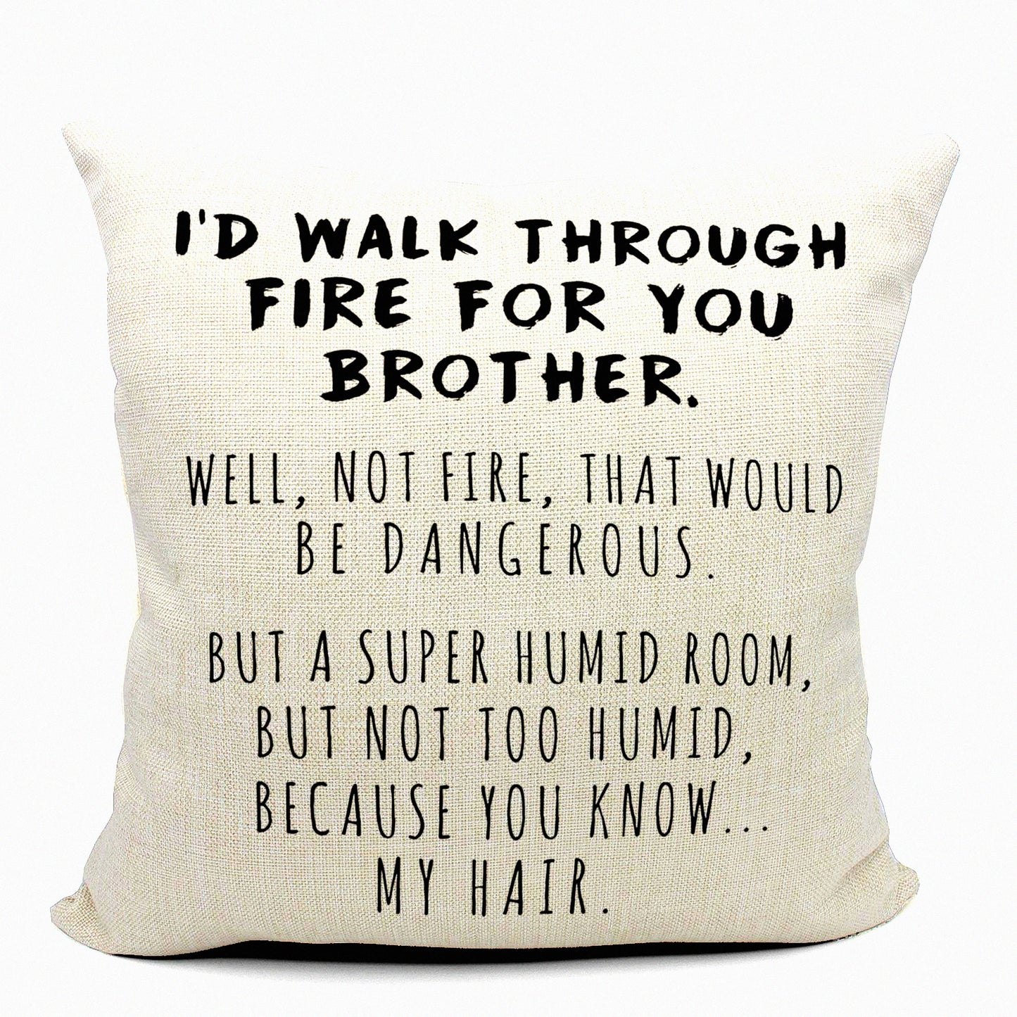 Sisterly Love Pillow Covers - Funny Birthday Gift Set for Sisters - Colorful 18x18 Decorative Cushion Covers - Unique Sister Gift Ideas