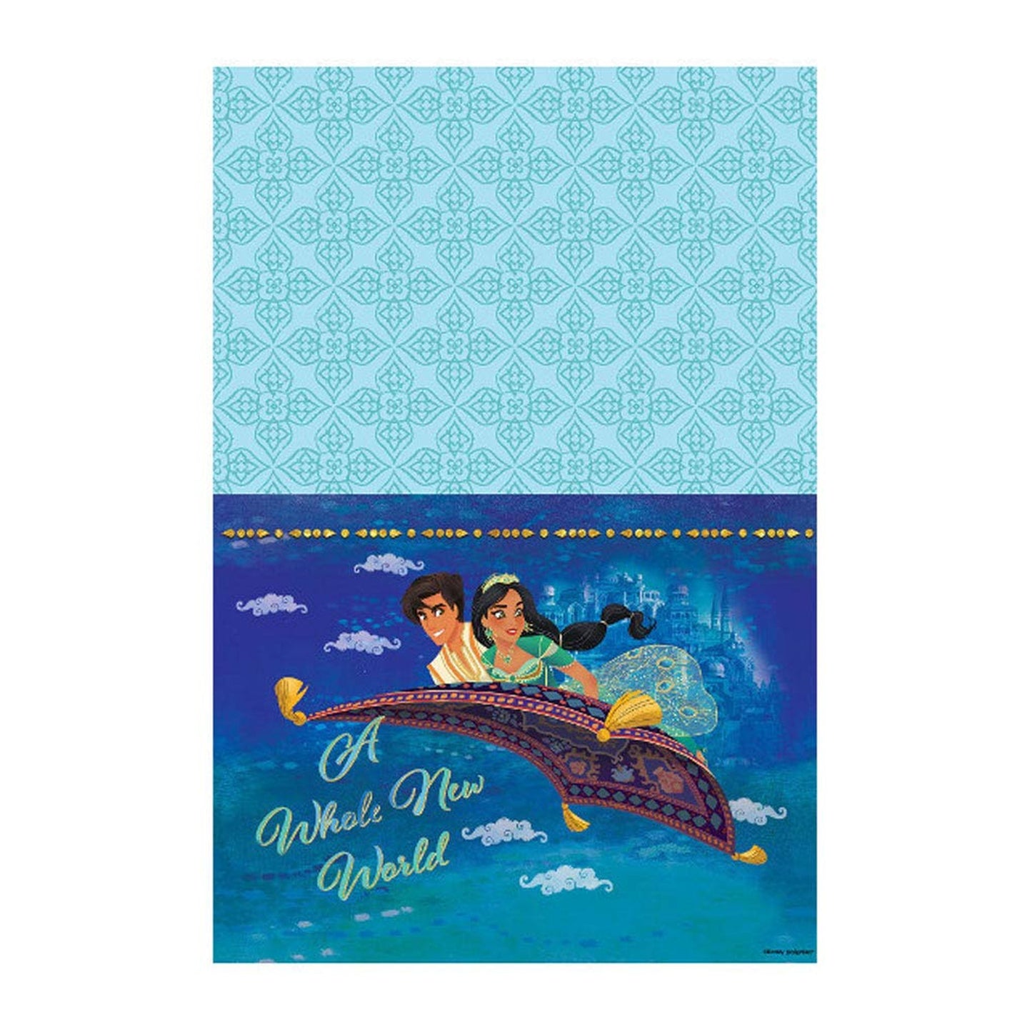Blue Paper Party Table Cover 54" x 96"