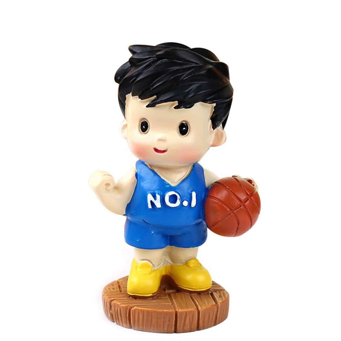 Sports Ball Cake Topper Set - Soccer & Basketball Theme Decorations for Boys Birthday Party. Perfect for Sport Theme Celebrations!