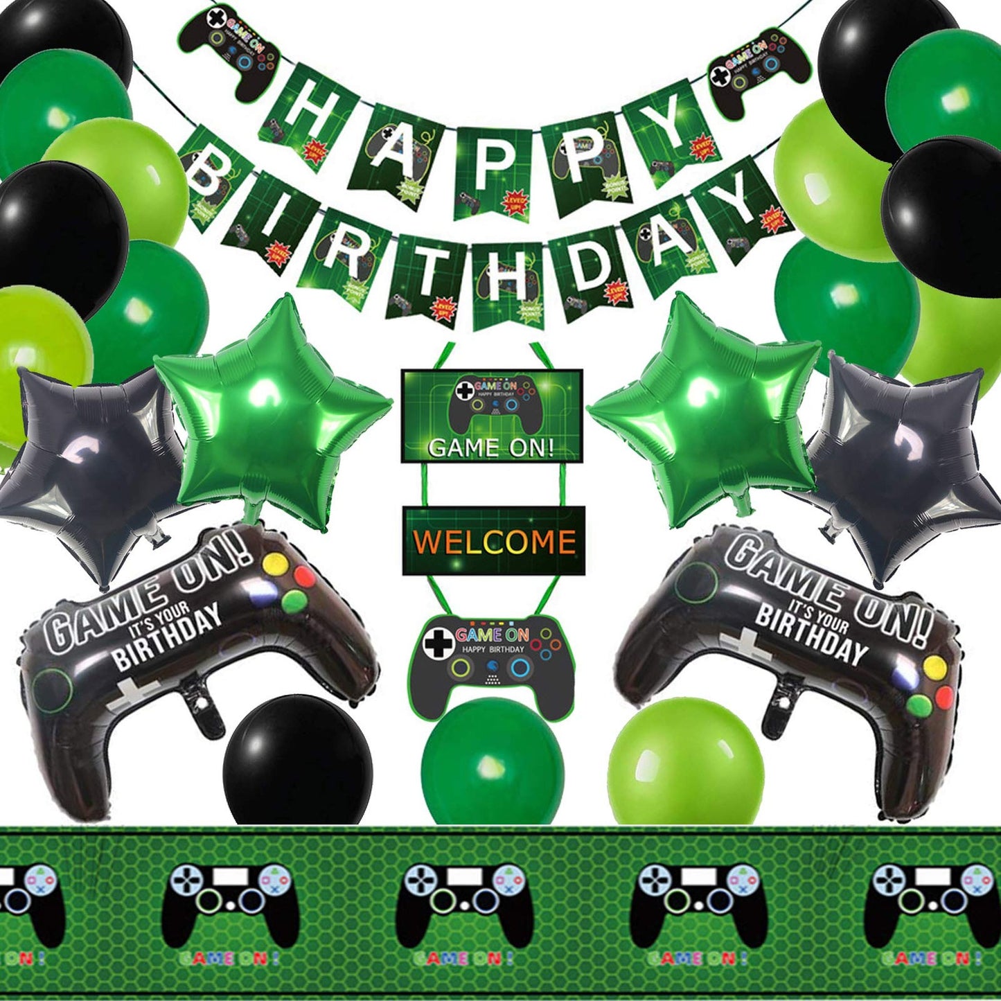 Video Game Party Supplies for Boys and Girls