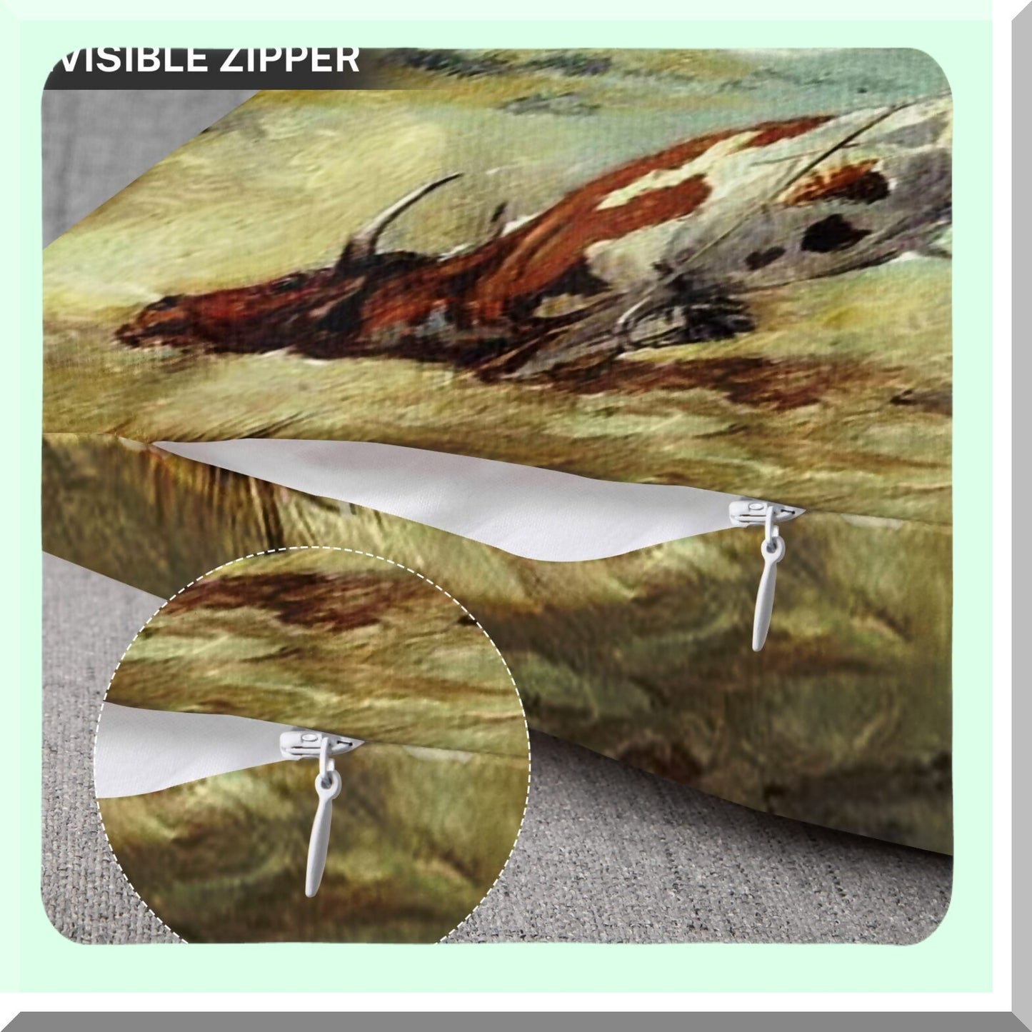 Vintage Western Roping Steer Decor Pillow Cover - Cowgirl Cowboy Home Decor Square 18x18 Inch Case - Decorative Pillowcase