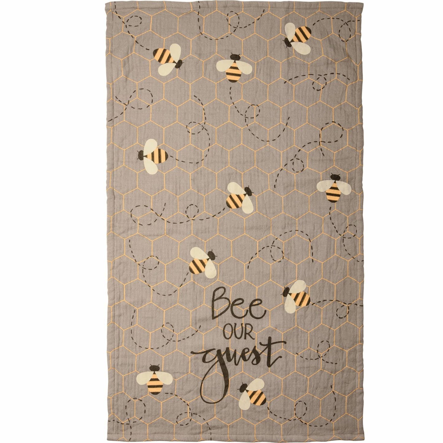Bee Our Guest Decorative Hand Towel 28" x 16"