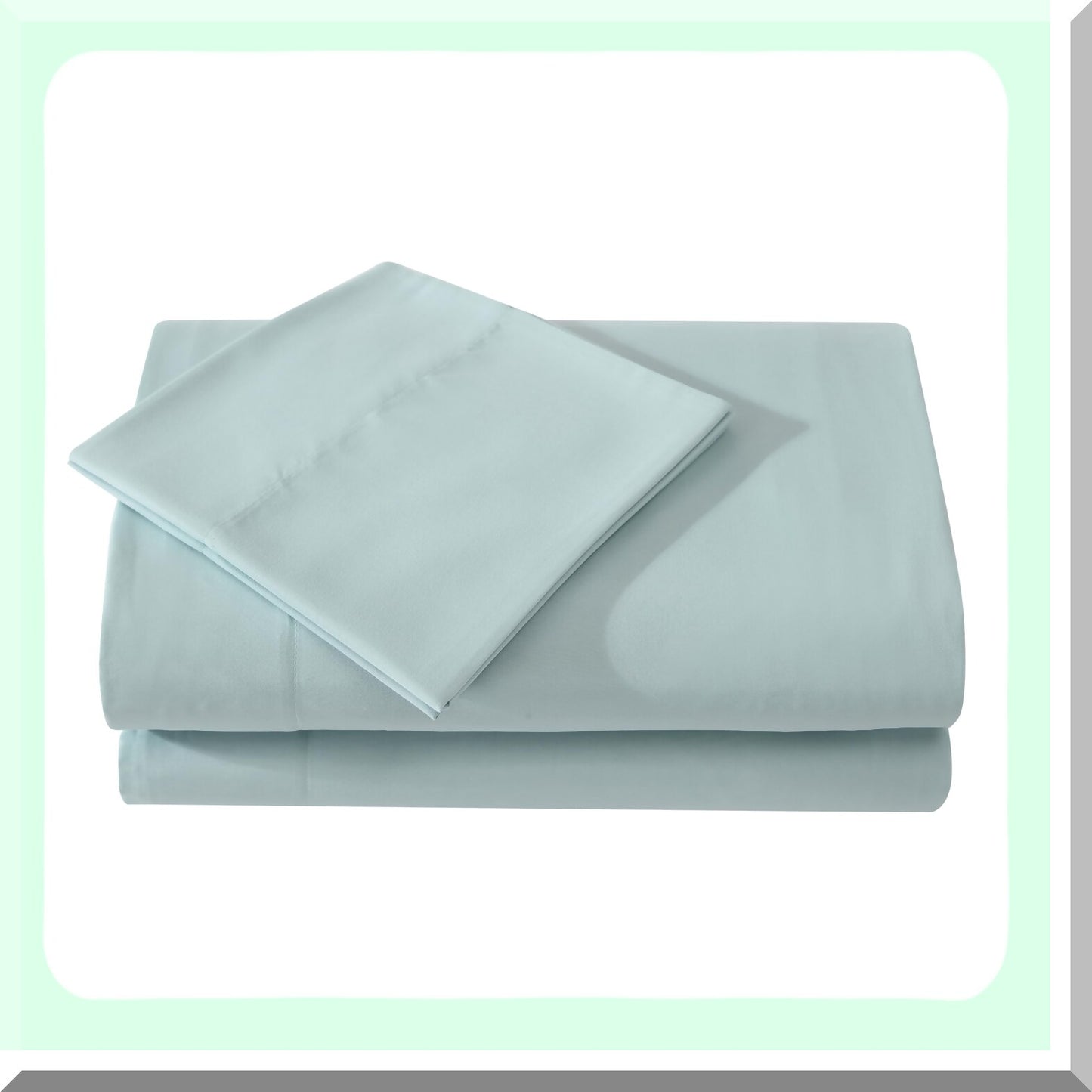 Luxury Blue Microfiber Dream Sheets - Ultra Soft Bedding Set with True Click Technology - Hypoallergenic, Wrinkle Resistant, Deep Pocket - Queen Size