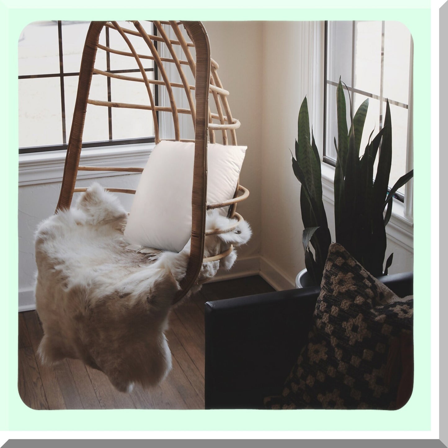 Alternative Comfort Set of 2 Square Pillow Inserts - White 18x18 - Decorative Cushion Stuffers - Down Polyester Sham Fillers - Fluffy Square Form