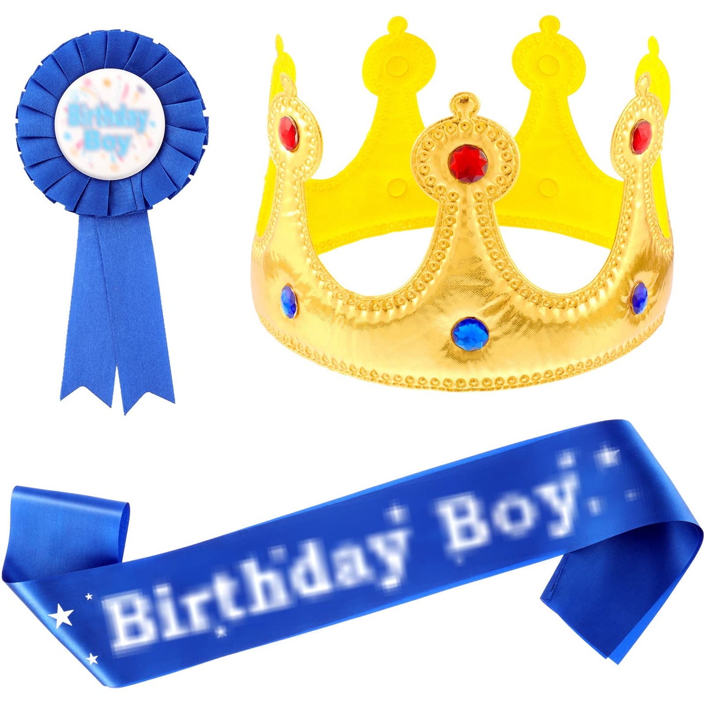 Birthday Party Accessory Set for Boys Kids