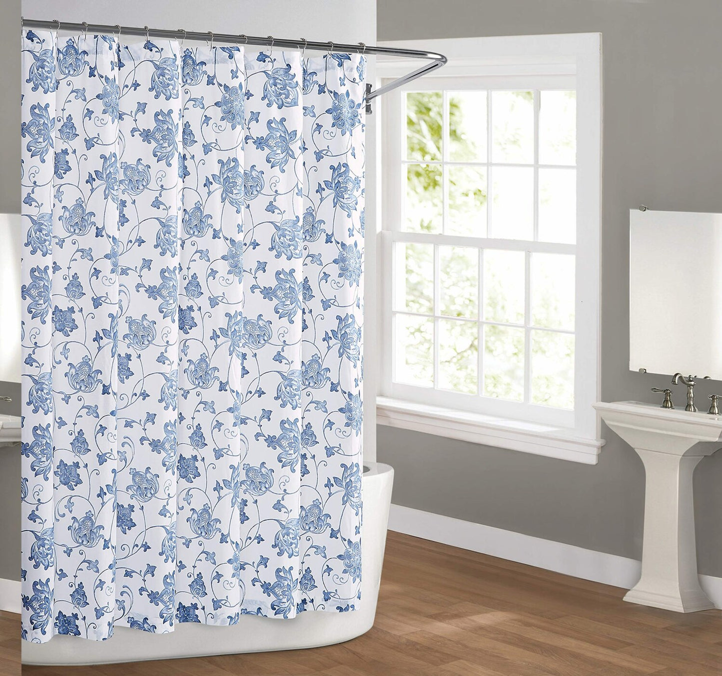 Estate Bloom Shower Curtain 72x72 Inches