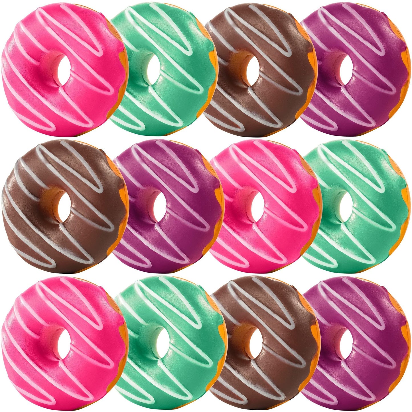 Donut Squishies Party Supplies Pack of 12