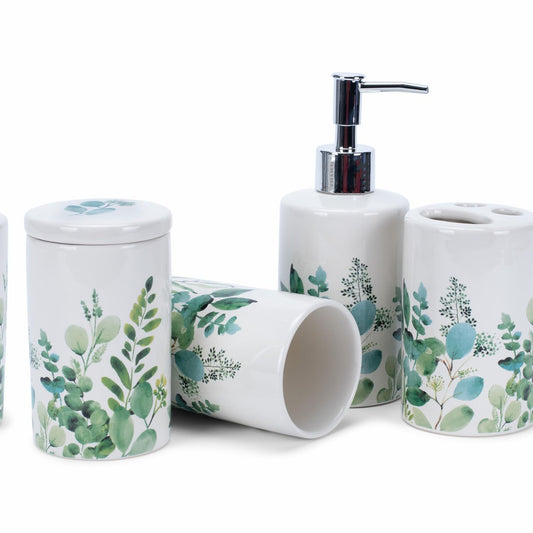 Ceramic Bathroom Accessories Set of 4