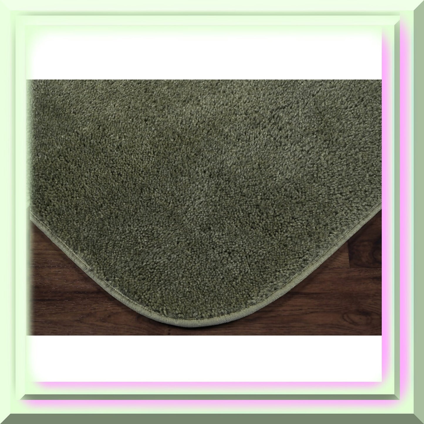 Nylon Bathroom Set 2-Piece Deep Fern