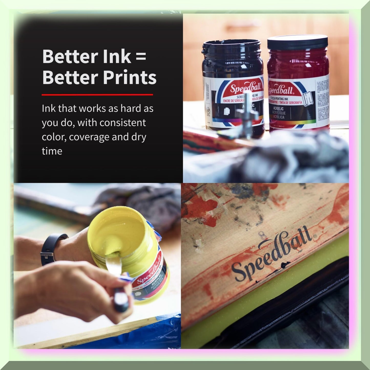 Black Magic Fabric Screen Printing Ink 32oz