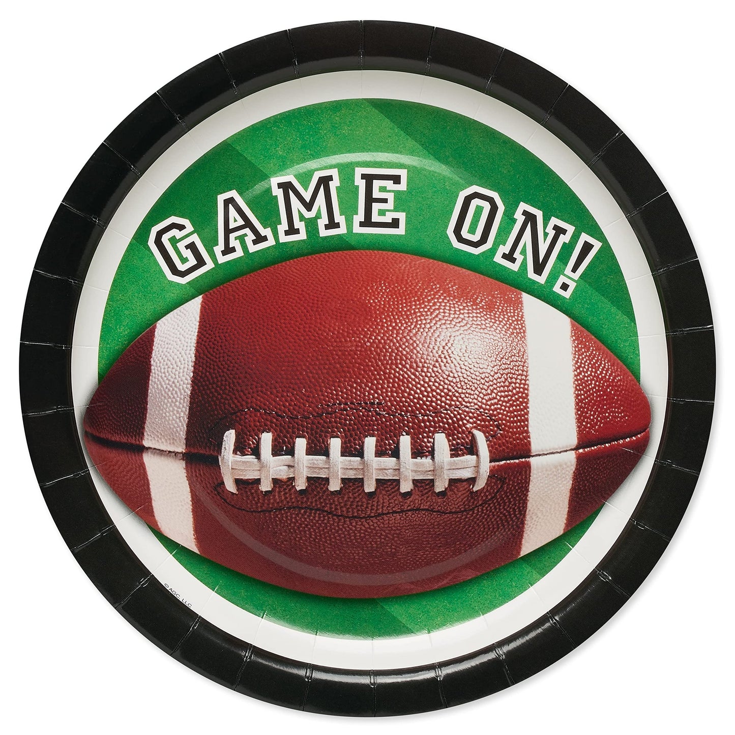 Touchdown Party Pack - 36 Football Dinner Plates for the ultimate game day celebration! Perfect for football parties, tailgates, and sports events.