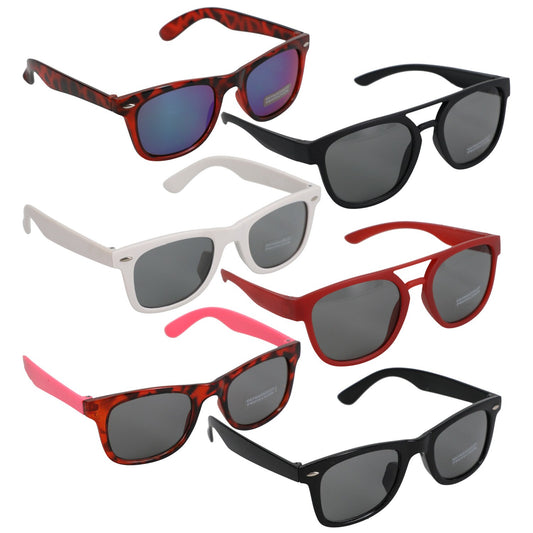 Assorted Fashionable Unisex Sunglasses (Pack of 36)