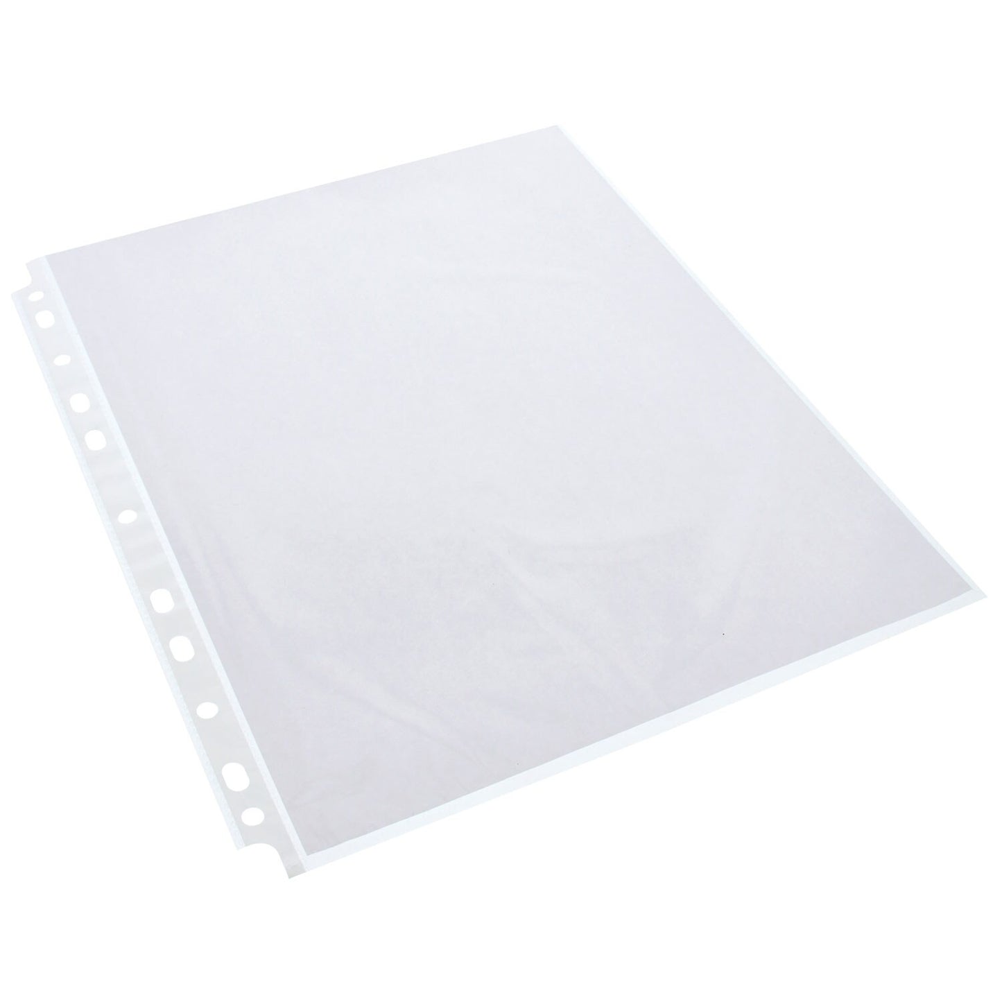 Jot 11-Hole Clear Plastic Sheet Protectors, 16-ct. Packs (Pack of 48)