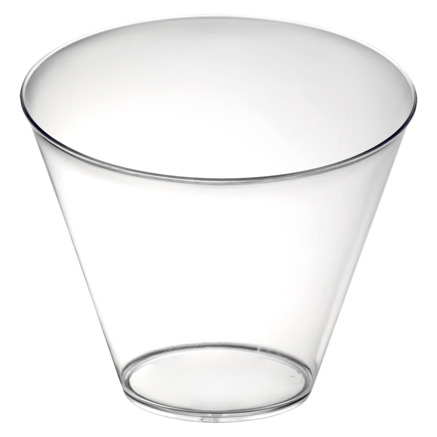 Caterer's Corner Clear Plastic Containers, 7.625x7x7.75 in. (Pack of 24)