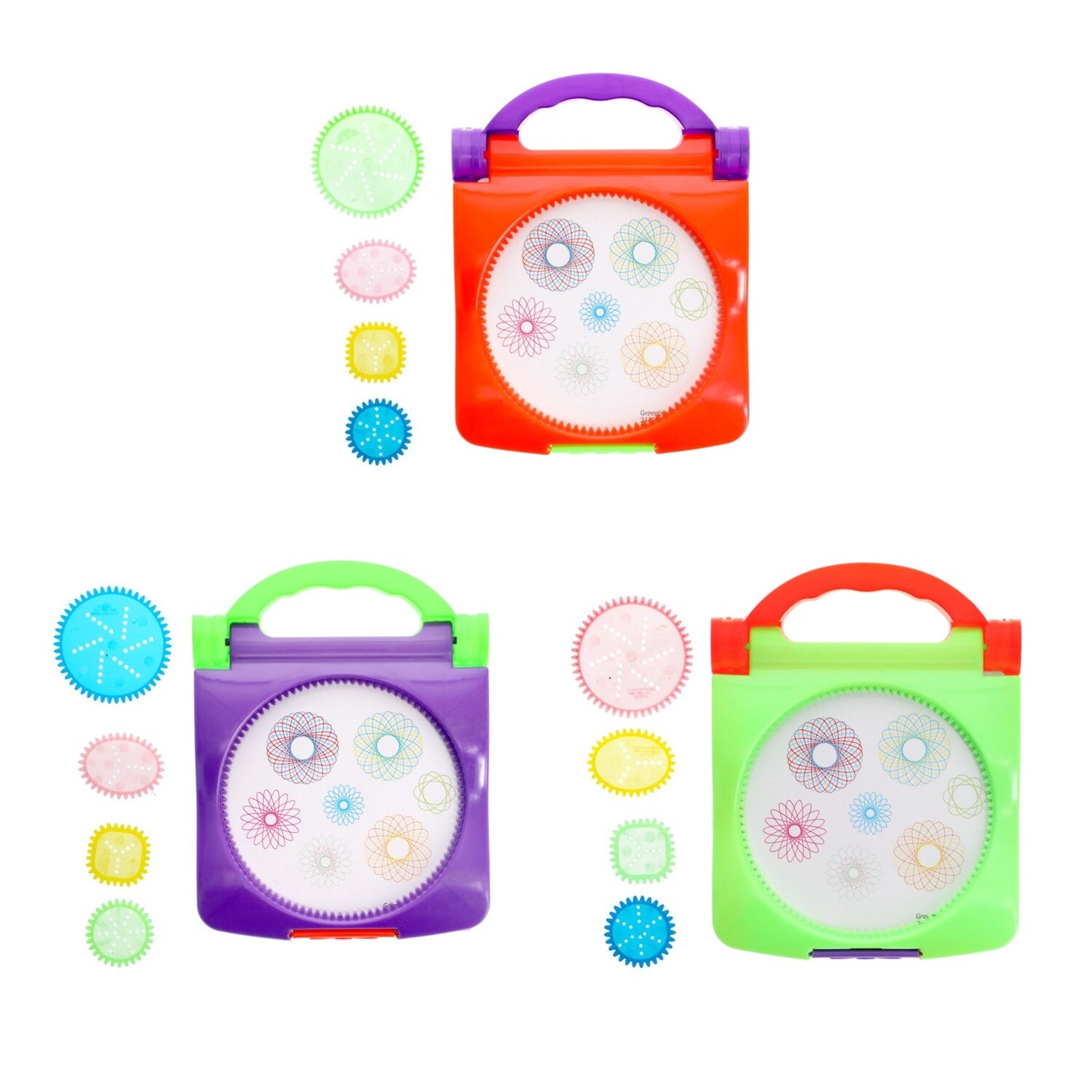 Plastic Spiral Art Sets, 7.5x5.75 in. (Pack of 24)