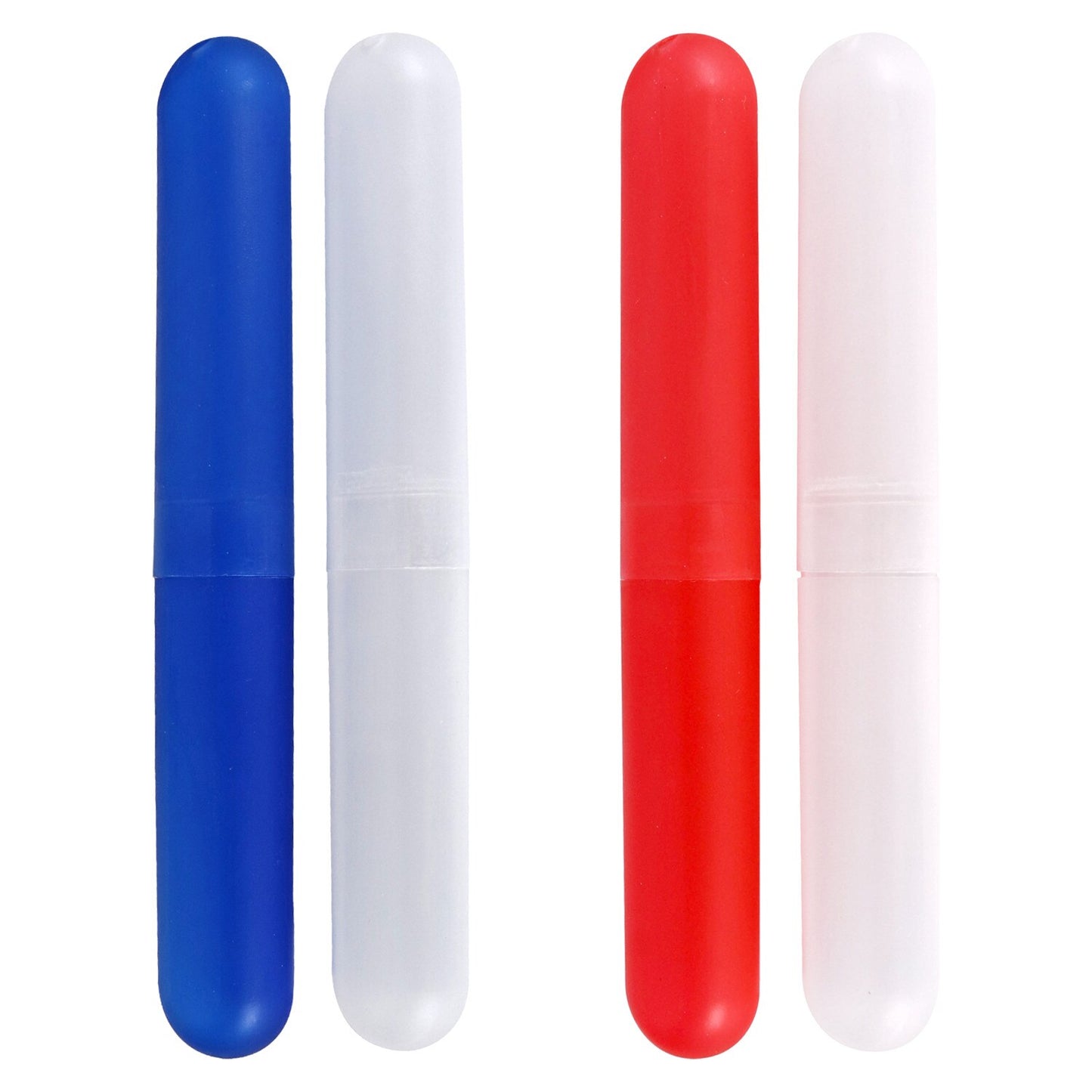 Plastic Toothbrush Travel Cases, 2-ct. (Pack of 24)
