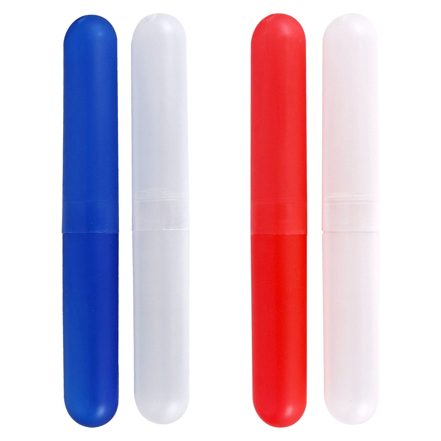 Plastic Toothbrush Travel Cases, 2-ct. (Pack of 24)