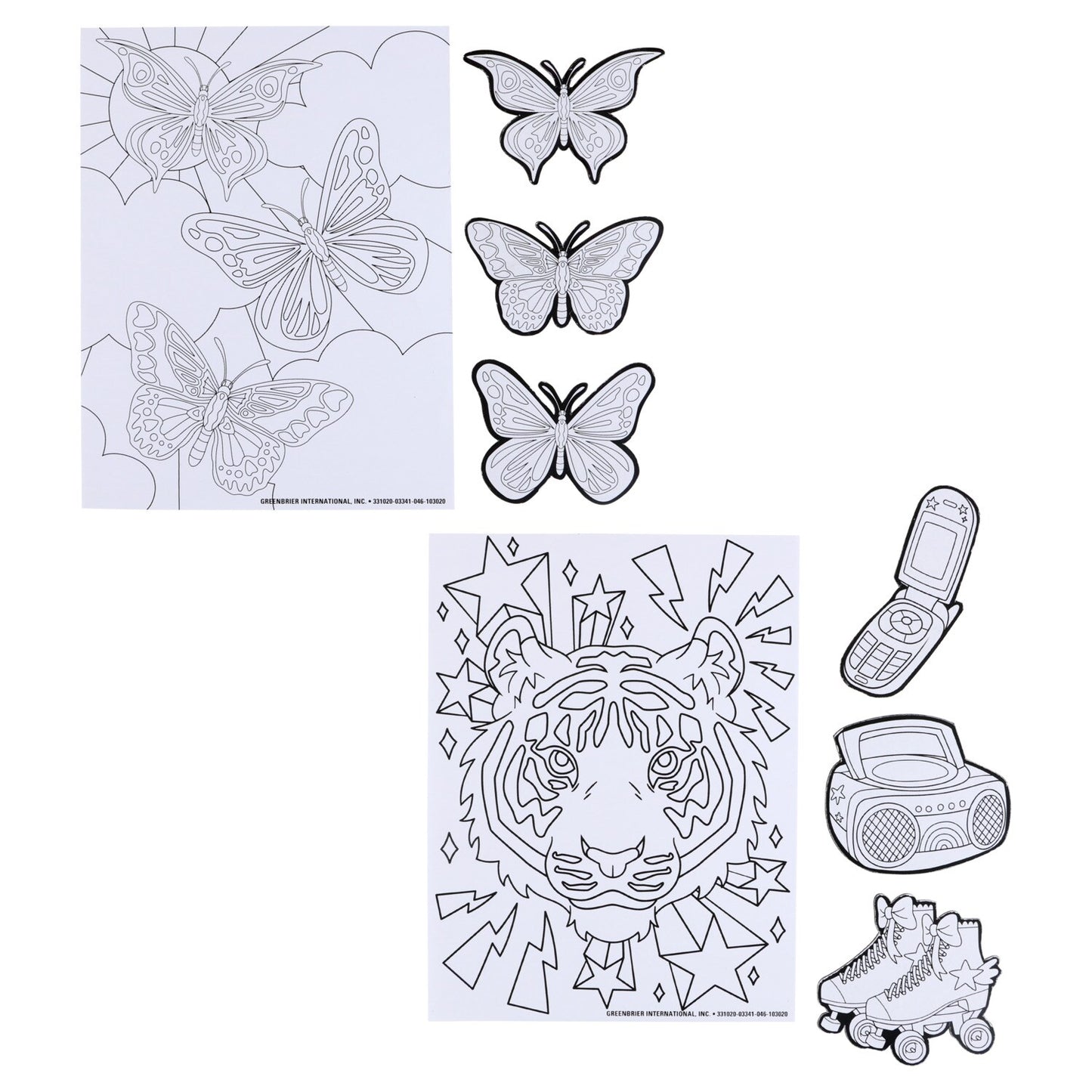 Crafter's Square Color Your Own Magnets, 4-pc. (Pack of 36)