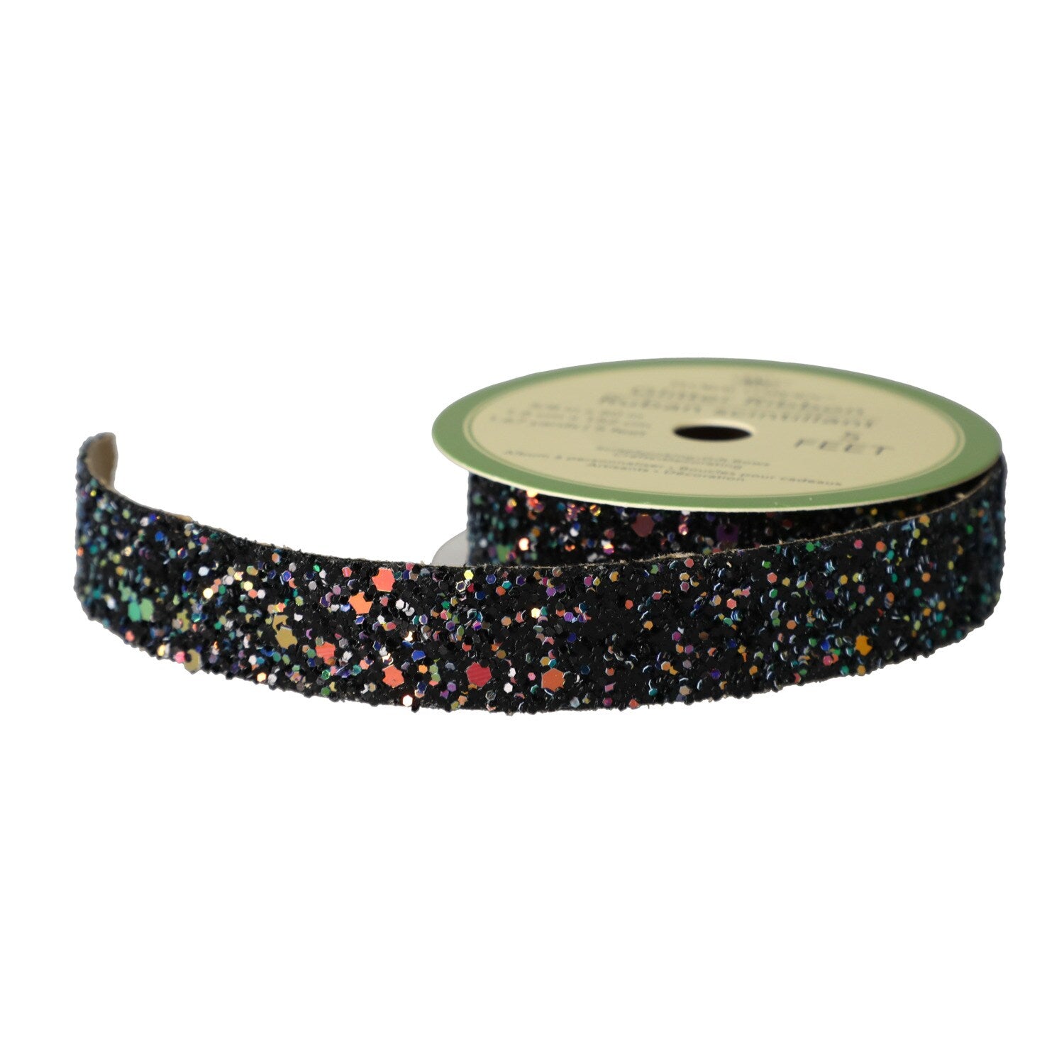 Floral Garden Chunky Glitter Ribbon, 5-ft. Rolls (Pack of 35)