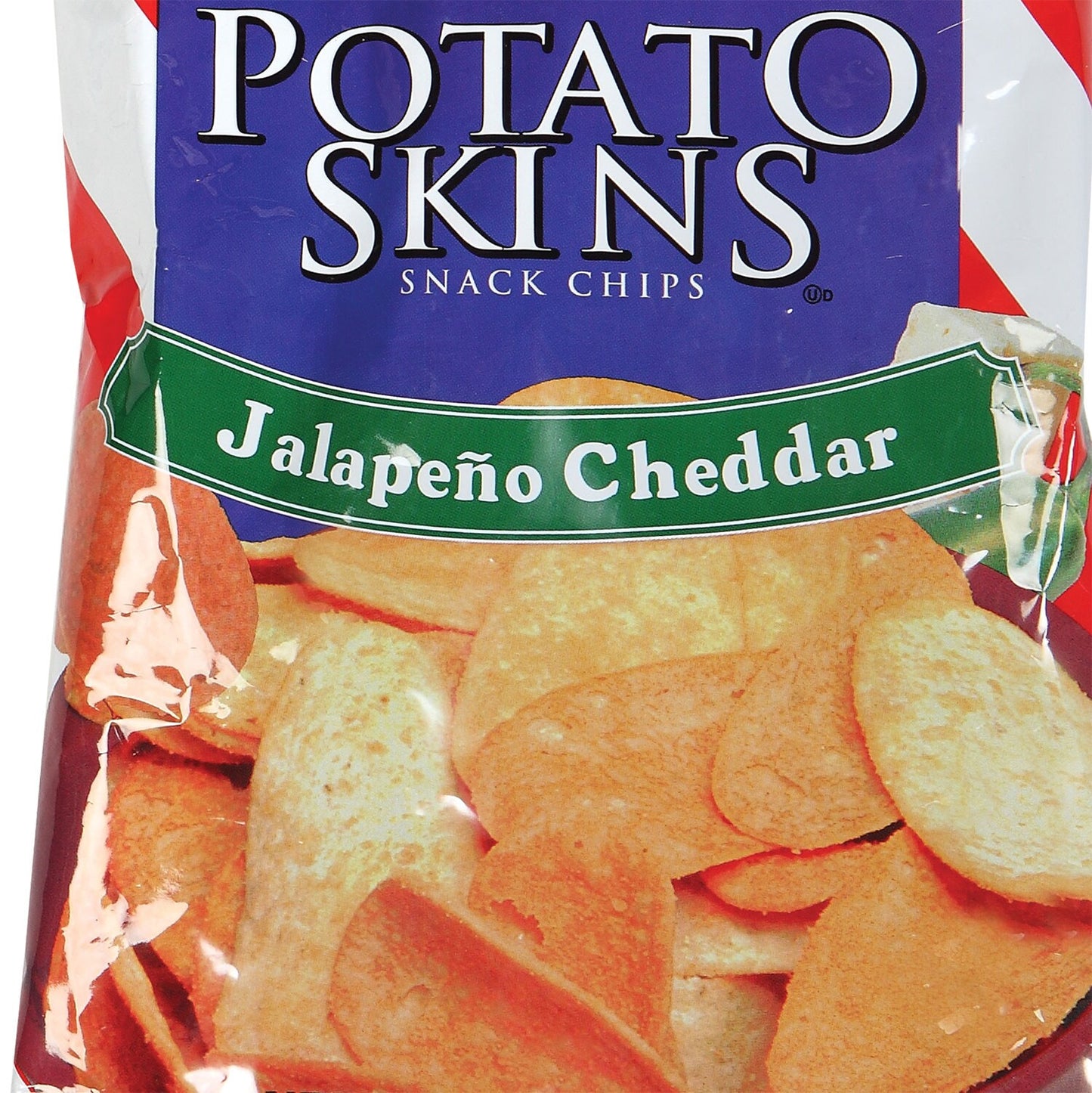 T.G.I. Friday's Jalapeno Cheddar Potato Skins Snack Chips, 4.5 oz. (Pack of 17)