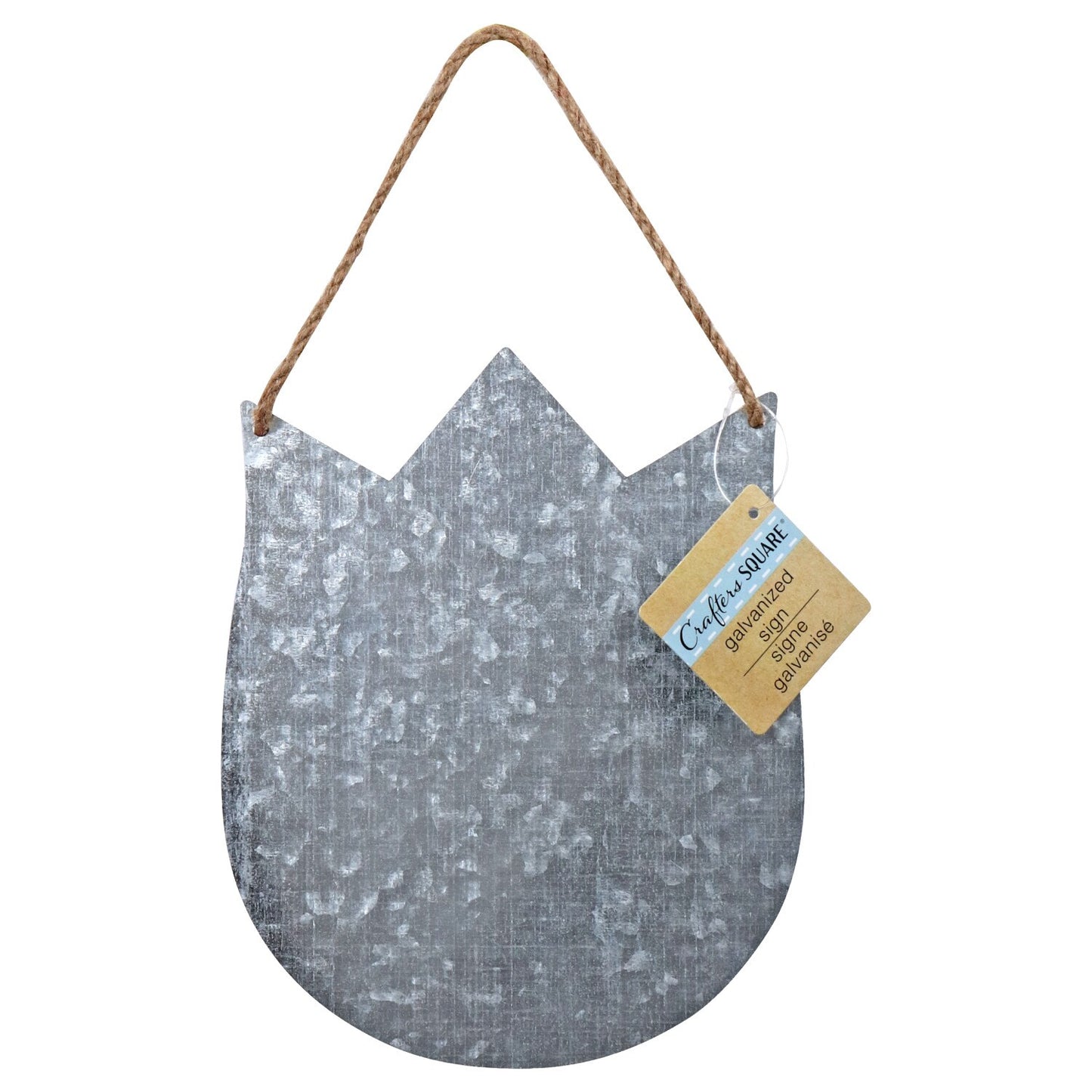 Crafter's Square Galvanized Metal Hanging Craft Signs (Pack of 36)