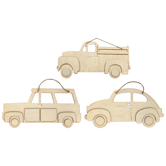 DIY Pickup Truck Shaped Wall Decor, 6.25x12-in. (Pack of 36)