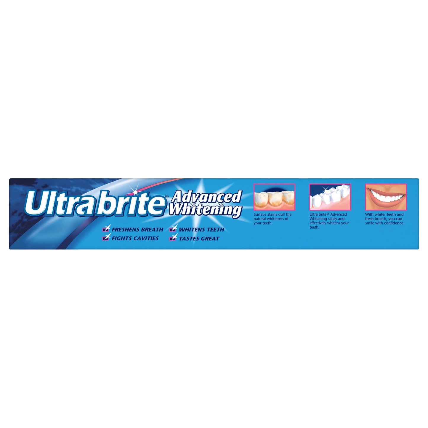 Ultra Brite Clean Mint Advanced Whitening Toothpaste, 6-oz. (Pack of 24)