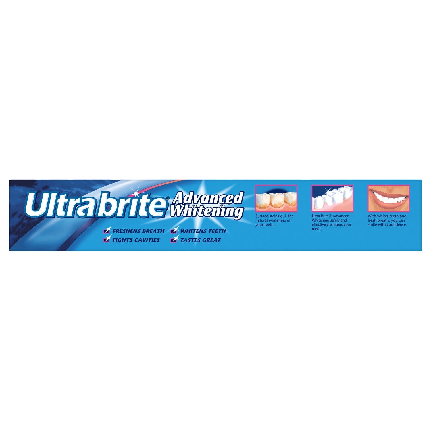 Ultra Brite Clean Mint Advanced Whitening Toothpaste, 6-oz. (Pack of 24)